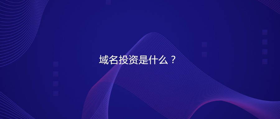 域名投资 域名投资