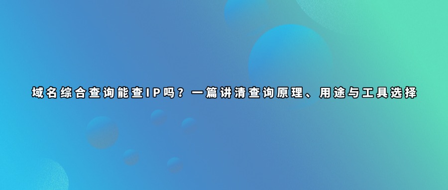 域名查询