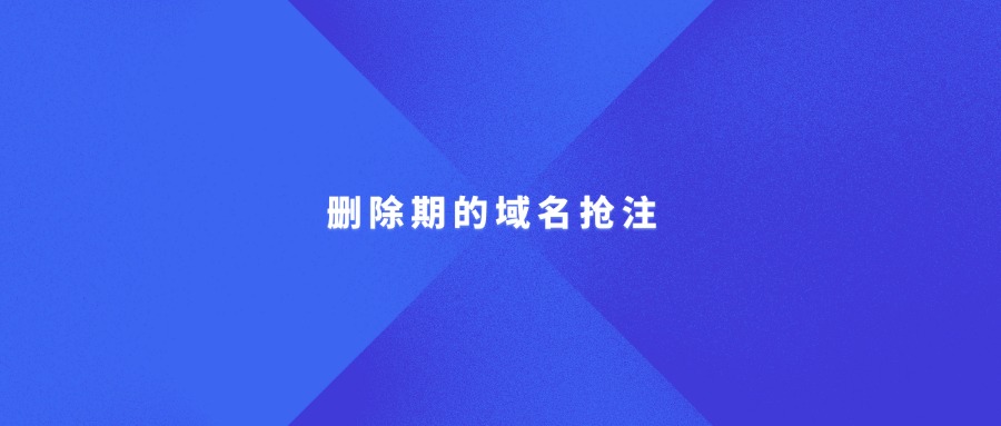 域名抢注