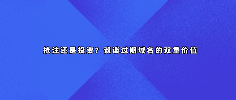 域名抢注