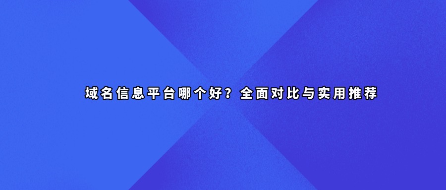 域名信息查询