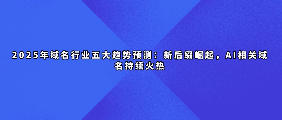 ai域名后缀