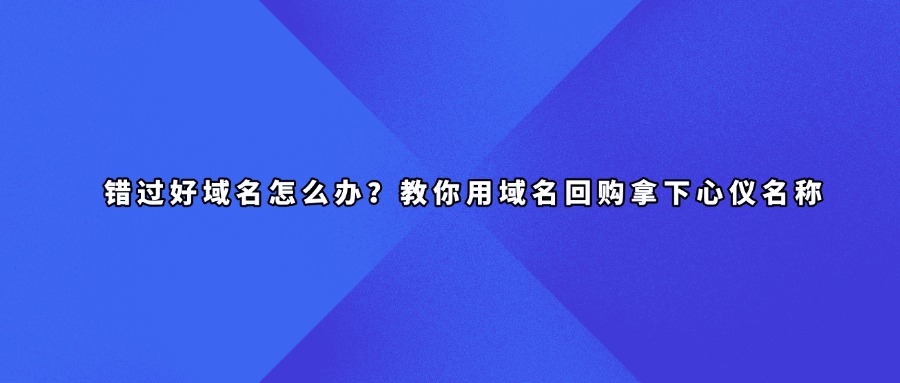 域名回购