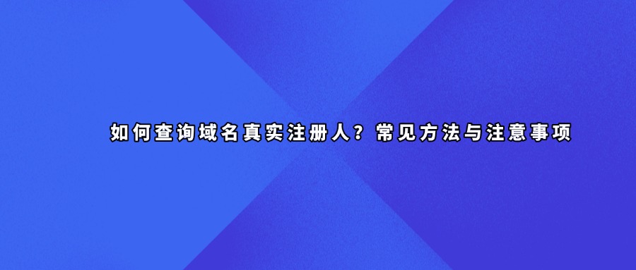 域名信息查询
