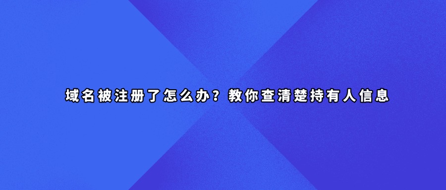 域名注册查询