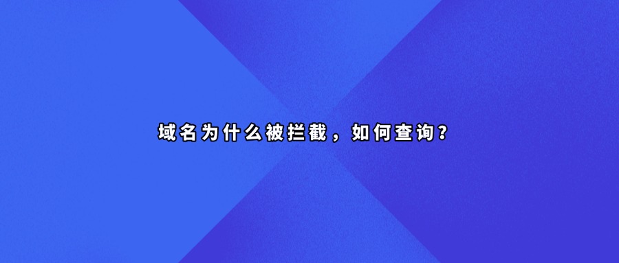 域名拦截查询
