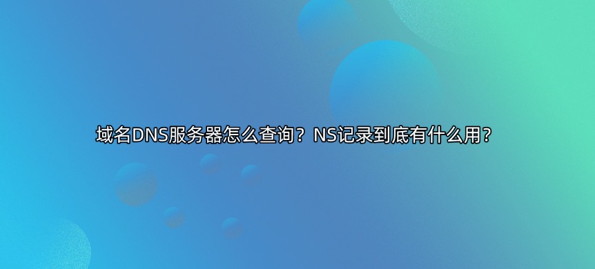 域名服务器